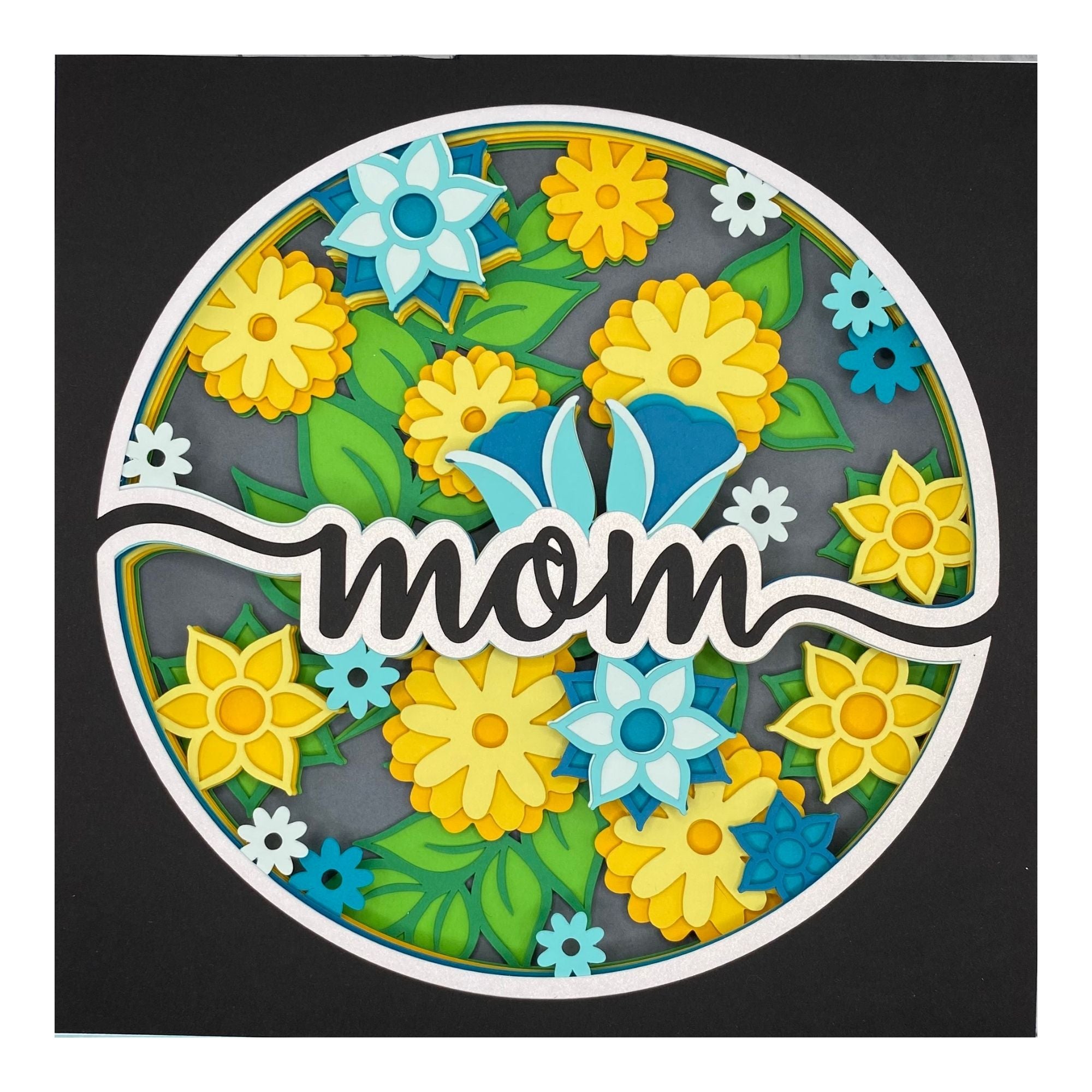 Mom with Flowers
