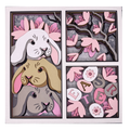 Layered cardstock shadowbox