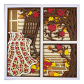 Layered cardstock shadowbox