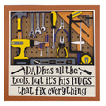 Layered cardstock shadowbox