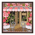 Layered cardstock shadowbox