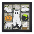 Layered cardstock shadowbox