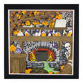 Layered cardstock shadowbox