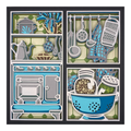 Layered cardstock shadowbox