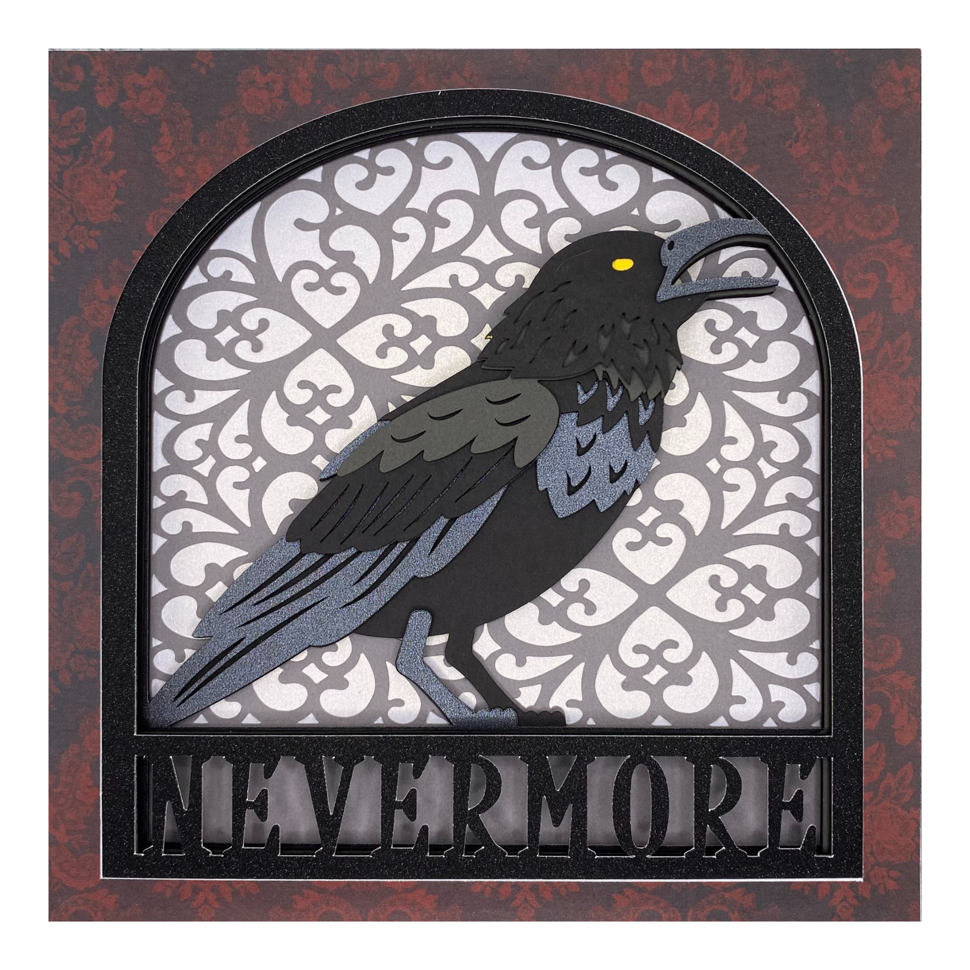 Layered cardstock shadowbox