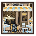 Layered cardstock shadowbox