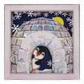Layered cardstock shadowbox