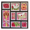 Layered cardstock shadowbox