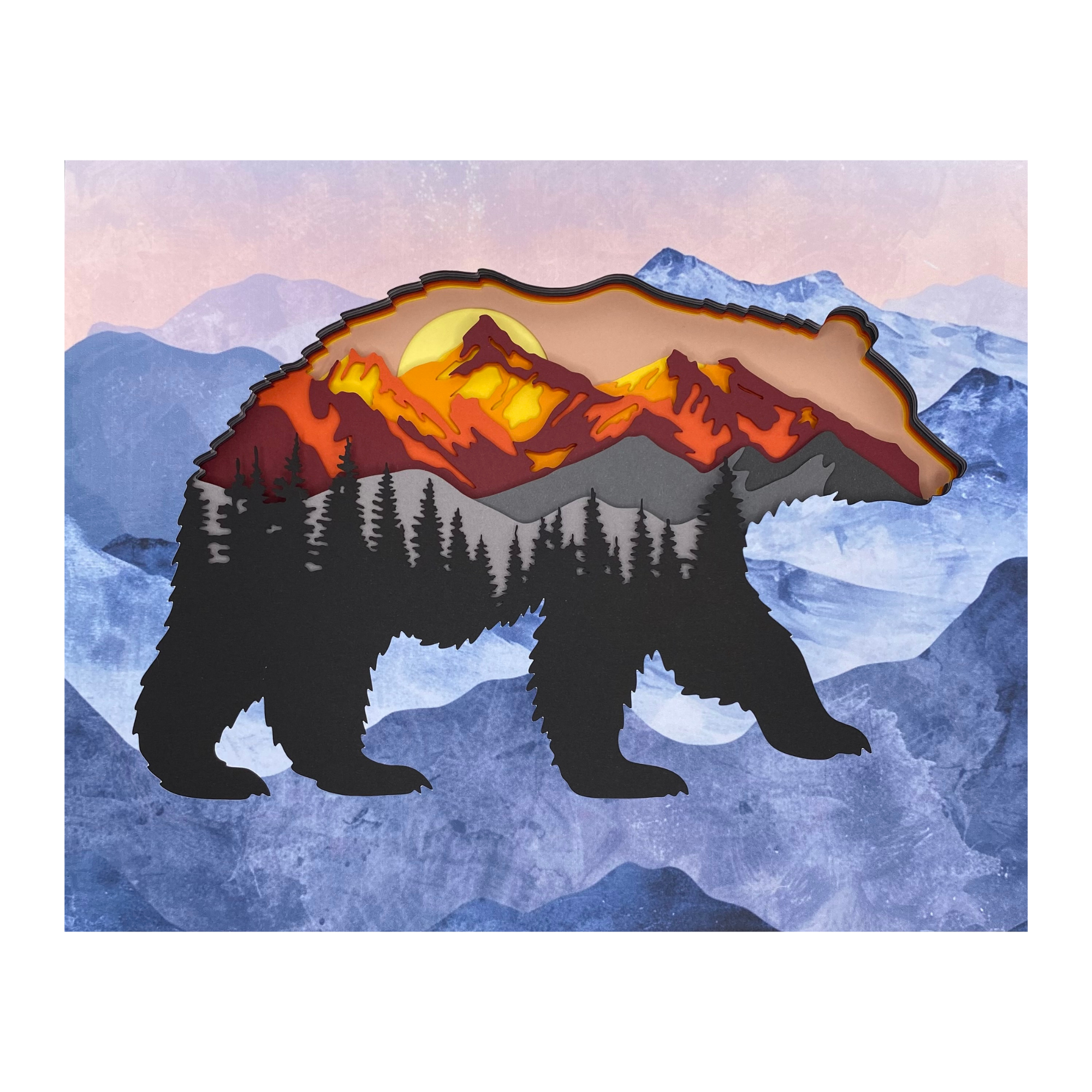 Mountain Bear (8x10)