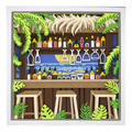 Layered cardstock shadowbox