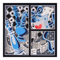 Layered cardstock shadowbox