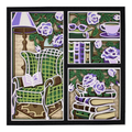 Layered cardstock shadowbox