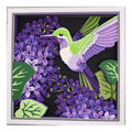 Layered cardstock shadowbox
