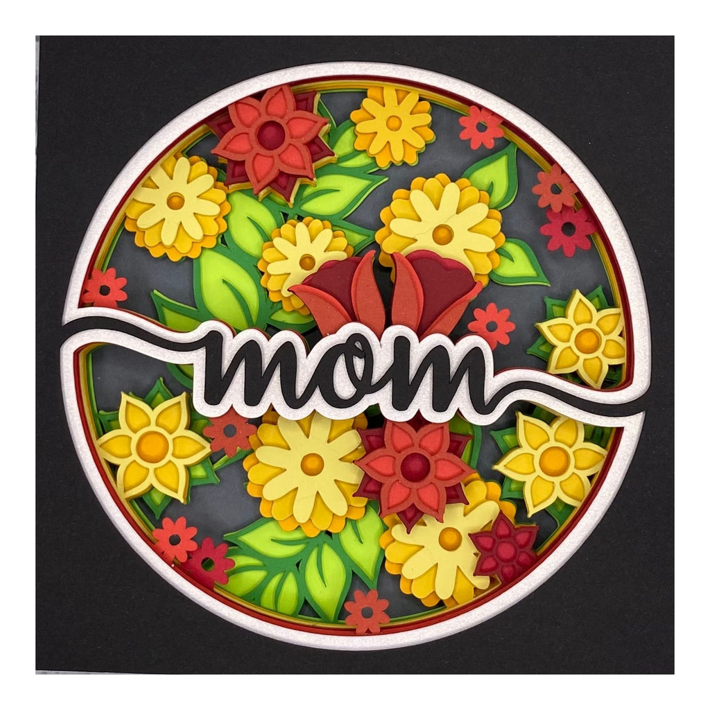 Mom with Flowers